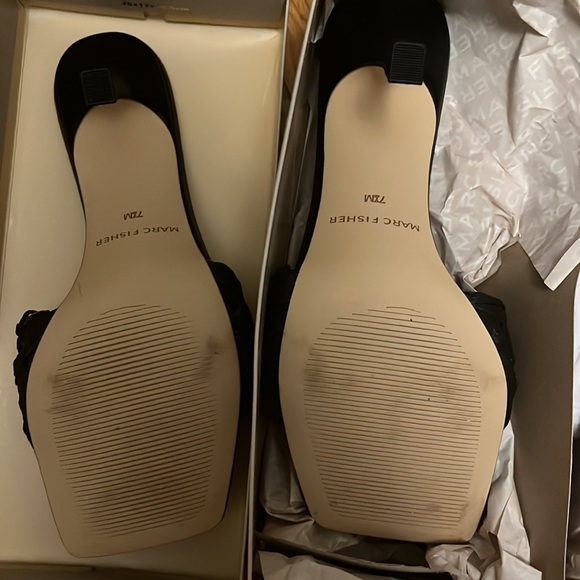 Marc fisher braided heeled sandals - Picture 9 of 10